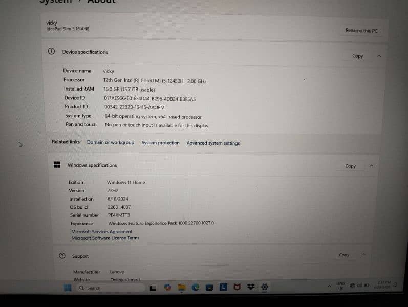 lenovo ideapad slim 3 4