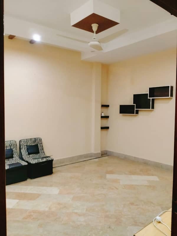 12 MARLA UPPER PORTION FOR RENT ON PIA MAIN BOULEVARD NEAR AL JANNAT MARRIAGE HALL. ALL FACILITIES AVAILABLE. 0