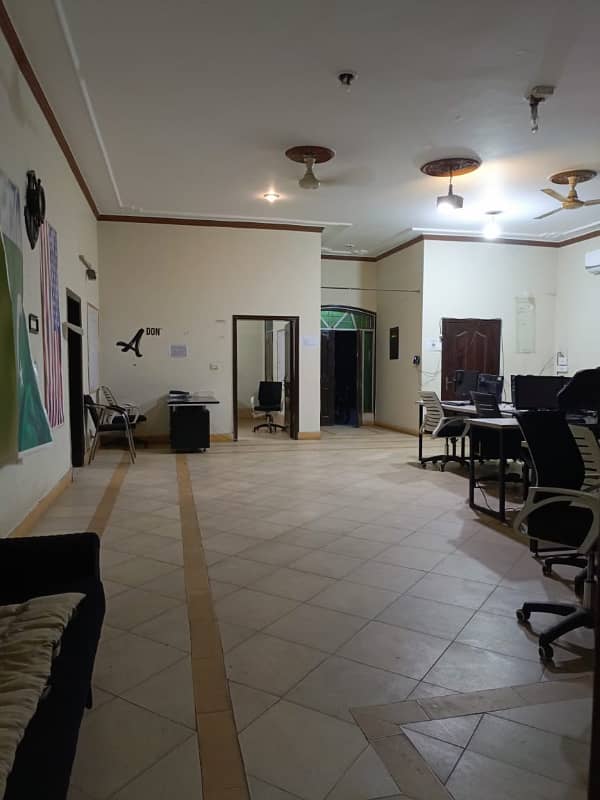 24 MARLA LOWER PORTION FOR RENT NEAR PIA MAIN BOULEVARD. ALL FACILITIES AVAILABLE. WALKING DISTANCE FROM PIA MAIN BOULEVARD. AVAILABLE FOR BOTH FAMILY AND OFFICE . 6