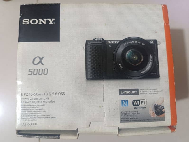 Full HD Mirrorless Camera Kit: Sony α5000 (16-50mm) 3