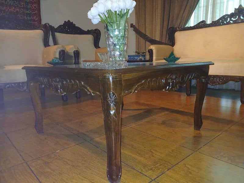 Sofa Set with centre & Side tables 3