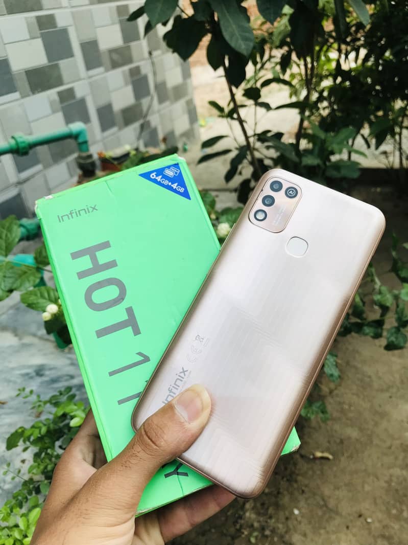 Infinix Hot 11 play 4Gb 64G with box 1
