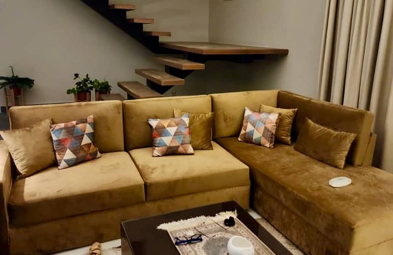Asthetic Corner Sofa L Shaped for sale 1
