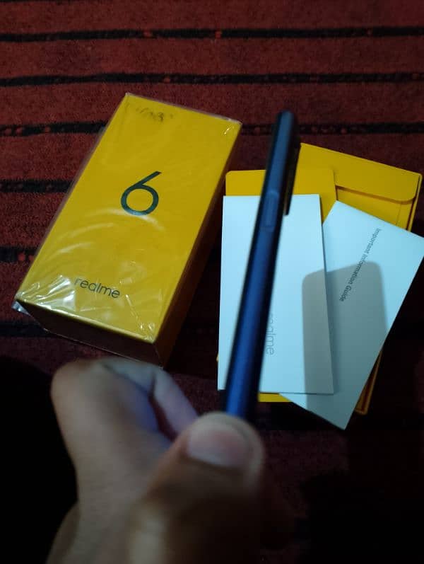 oppo Realme 6 with Box urgent sale krna ha contact on WhatsApp 4