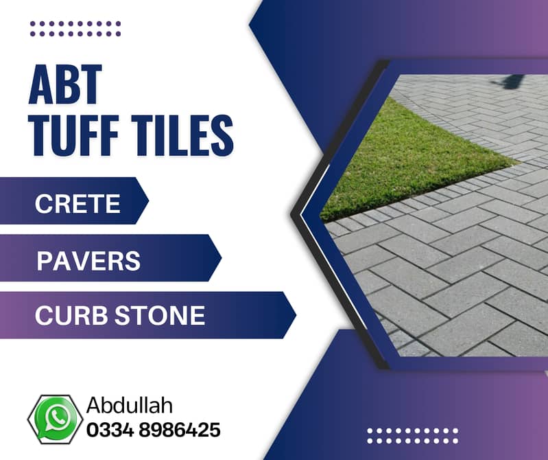Tuff tile / pavers / Karb stone 0