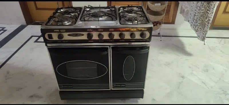 5 burner ston with oven without glass top 0