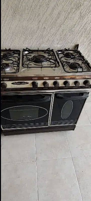 5 burner ston with oven without glass top 3