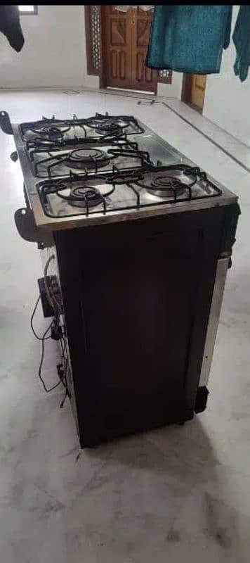 5 burner ston with oven without glass top 11