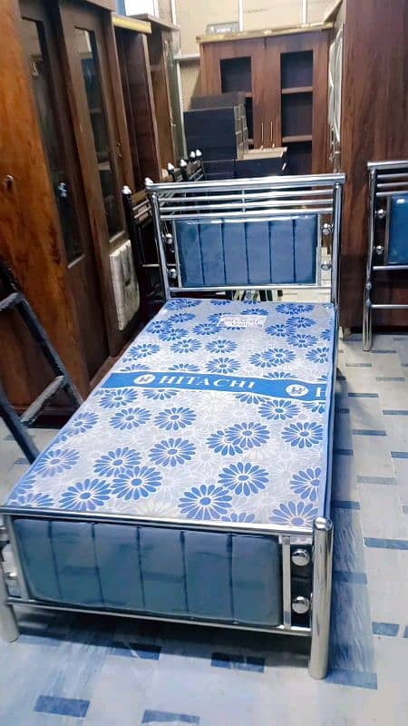 Stainless steel single beds 13