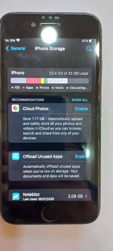 iPhone7 32GB pta officialapproved 4