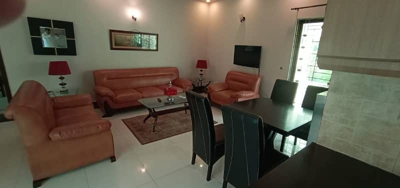 1 Kanal Fully Furnished Modern Upper Portion For Rent In DHA Phase 4 Lahore! 2