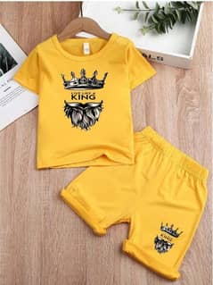 fun printed polyester Tracksuit set for kids. Home delivery.