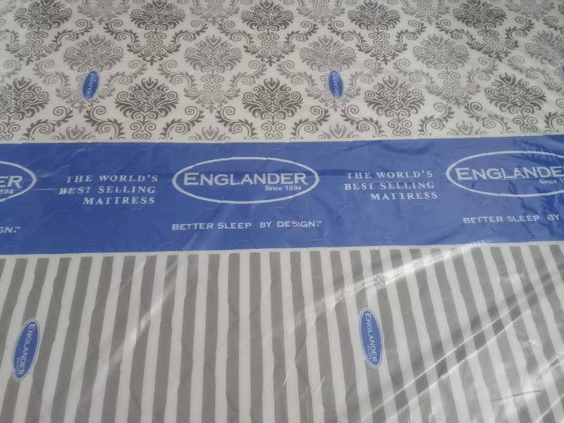 King size bed with mattress 5