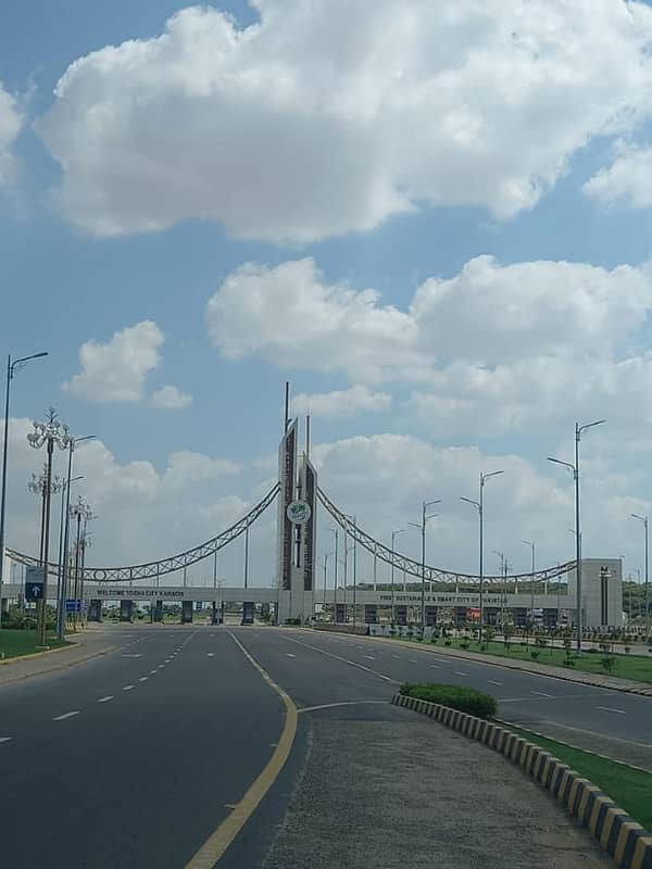 200 SQYD(8 MARLA) COMMERCIAL PLOT FOR SALE IN DHA CITY KARACHI 13 D C4 1