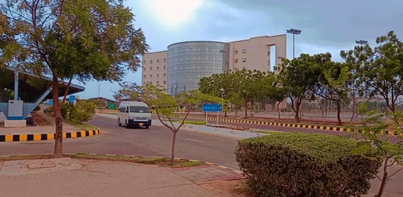200 SQYD(8 MARLA) COMMERCIAL PLOT FOR SALE IN DHA CITY KARACHI 13 D C4 5