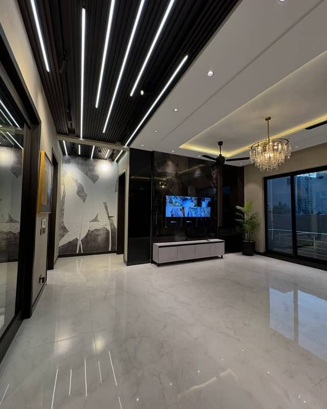 1 Kanal Brand New Beautiful Design Bungalow For Rent Prime Location Of Dha 7 1