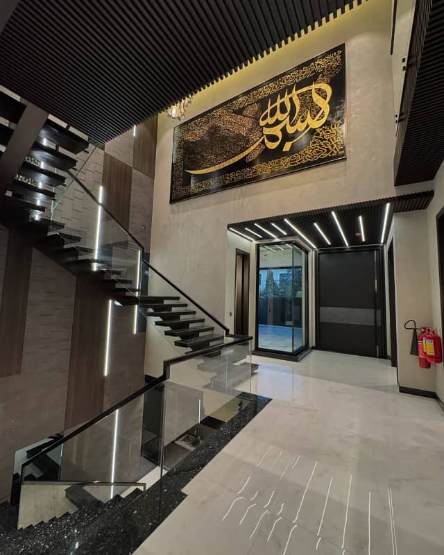 1 Kanal Brand New Beautiful Design Bungalow For Rent Prime Location Of Dha 7 7