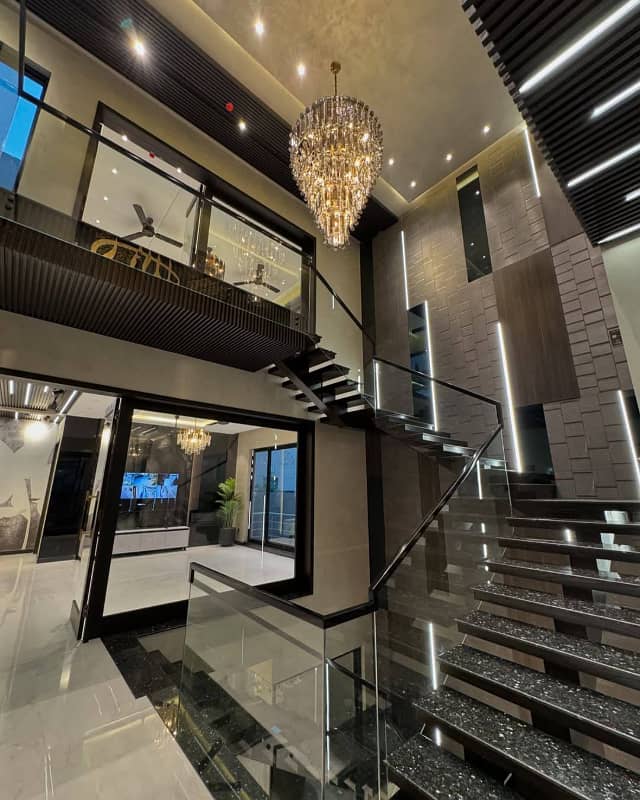 1 Kanal Brand New Beautiful Design Bungalow For Rent Prime Location Of Dha 7 8