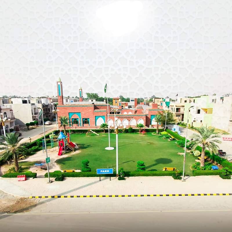 3 MARLA COMMERCIAL PLOT FOR SALE WITH POSSESION IN AL KABIR TOWN PHASE 2 BLOCK USMAN 2