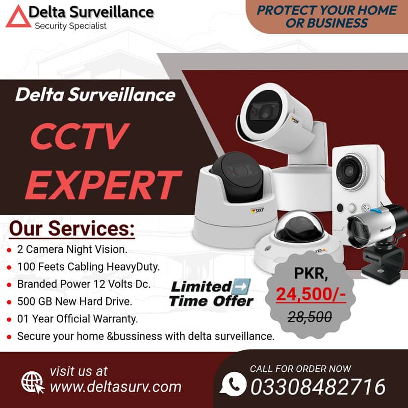 CCTV Camera Packages | CCTV Installation | CCTV | All Karachi 0