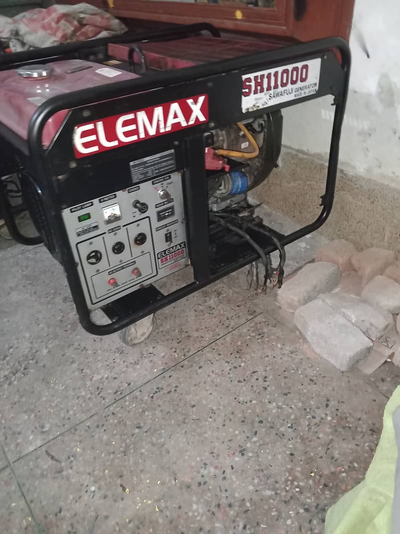 Note: Location Peshawar City  9.5 KVA Honda Elemax Japani generator i 2