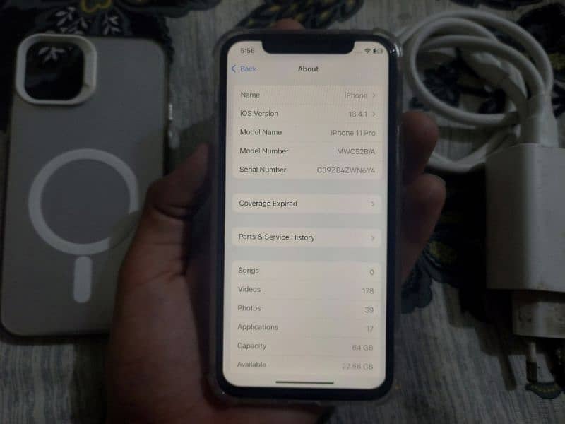 Apple iPhone 11 Pro Gold Factory Unlocked 64 Gb With Charger 5