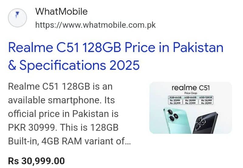 realme C51 6 / 128 for urgent sale dm for more less 2
