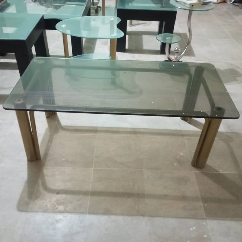 Urgent Sale Glass 12mm Center Tables 4