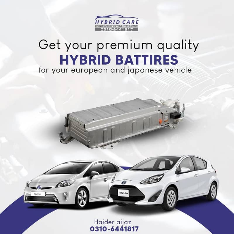 Aqua Prius Hybrid Battery Available 2,3 Years warranty 7