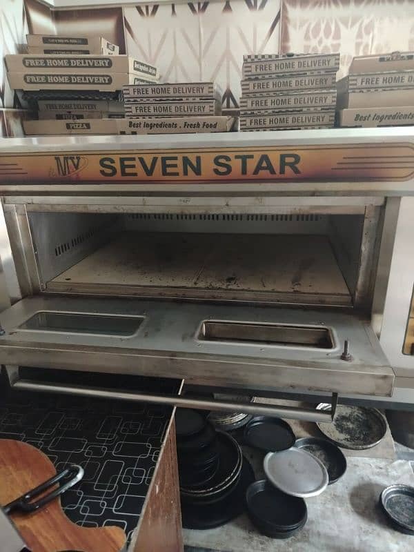 pizza oven for sale 1 lac only 7