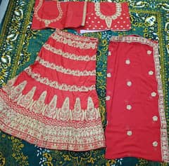 Semi Stitched Lehnga set