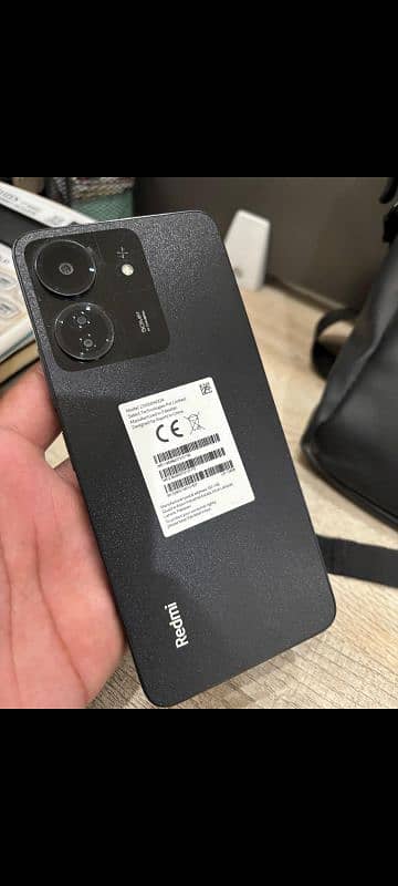 Redmi 13c mobile 6 months used with warranty 6