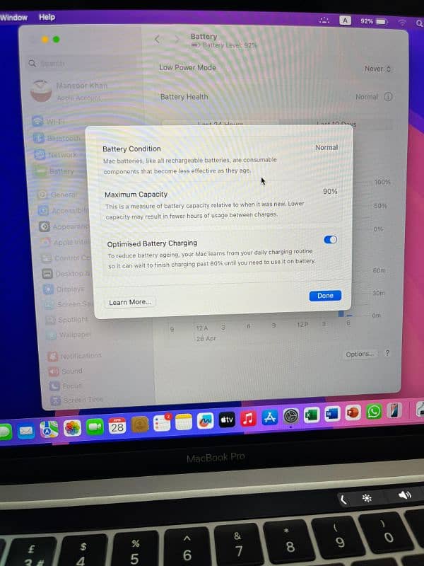 MacBook Pro 2020 – M1 Chip – 8GB RAM | 512GB SSD | Touch Bar 10