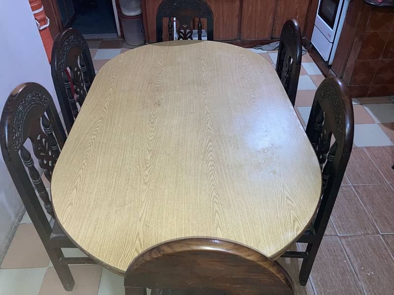 Wooden Large Dinning table for sale 0
