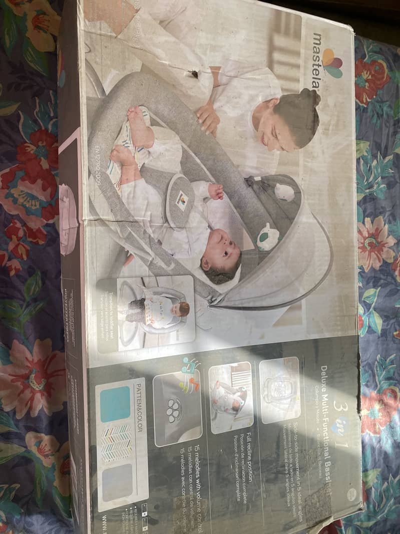 New mastella 3 in 1 bassinet 0