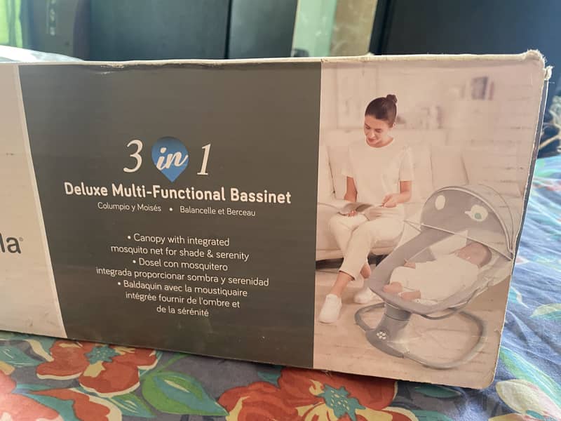 New mastella 3 in 1 bassinet 4