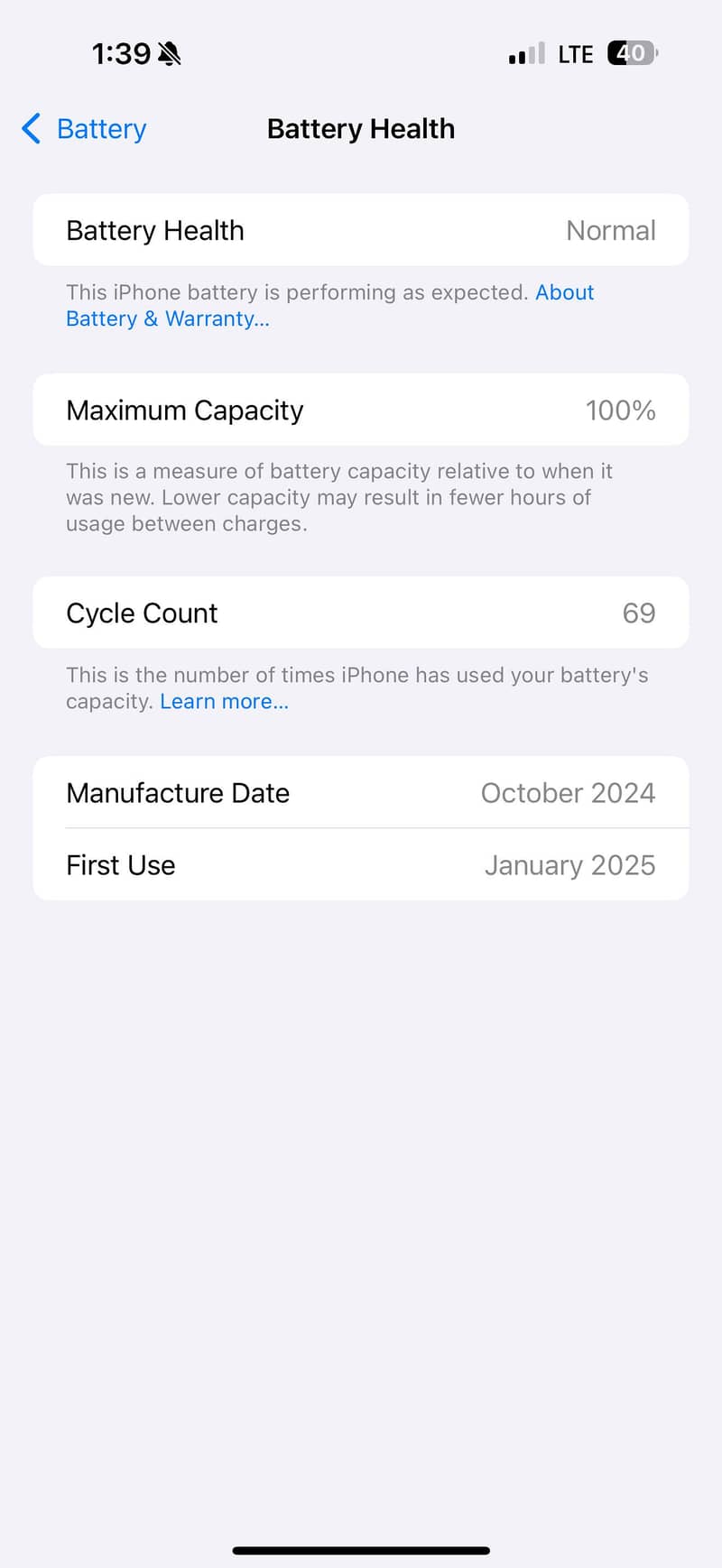 I phone is 16 pro max 256 by 2