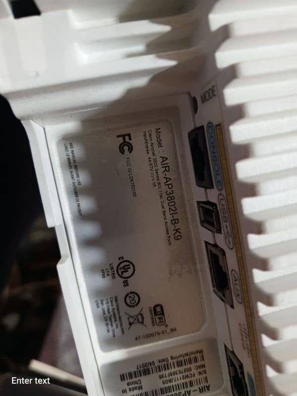 Cisco Aironet 3802i Wireless Access Point AIR-AP3802I-B-K9 6