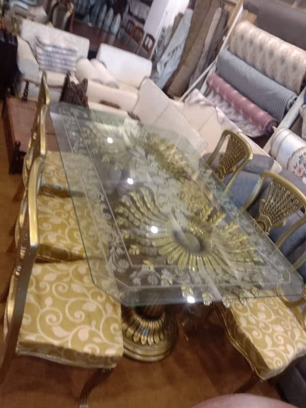 8 Chairs Dinning Table 1