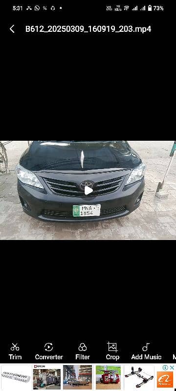 Toyota Corolla XLI 2009 2