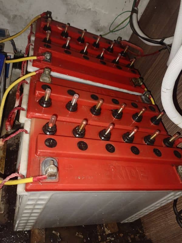 Tall tubular Exide battery TR-2500 0