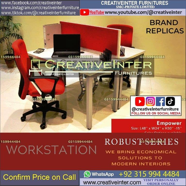 Conference Executive Office Side Table Reception Counter Desk Meeting 10