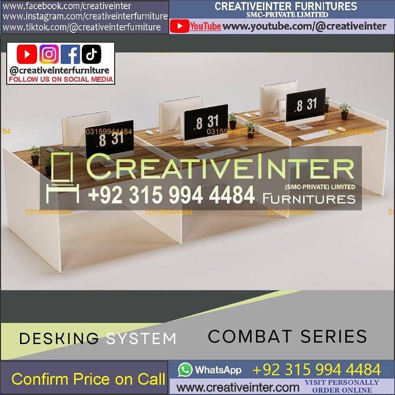 Conference Executive Office Side Table Reception Counter Desk Meeting 15