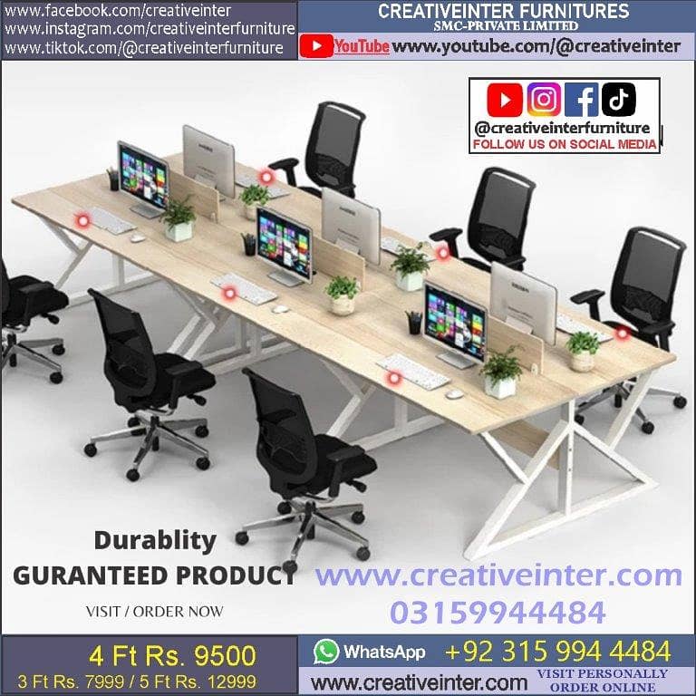 Conference Executive Office Side Table Reception Counter Desk Meeting 18