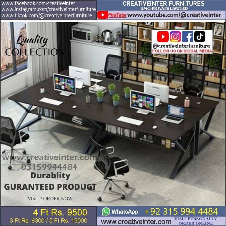 Conference Executive Office Side Table Reception Counter Desk Meeting 19