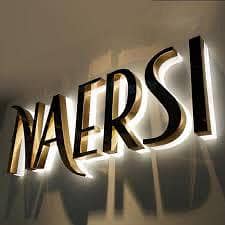 3D sign board/ LED sign board / Acrylic sign board wholesale Rate 0