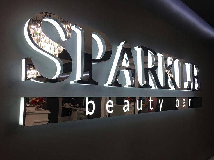 3D sign board/ LED sign board / Acrylic sign board wholesale Rate 2