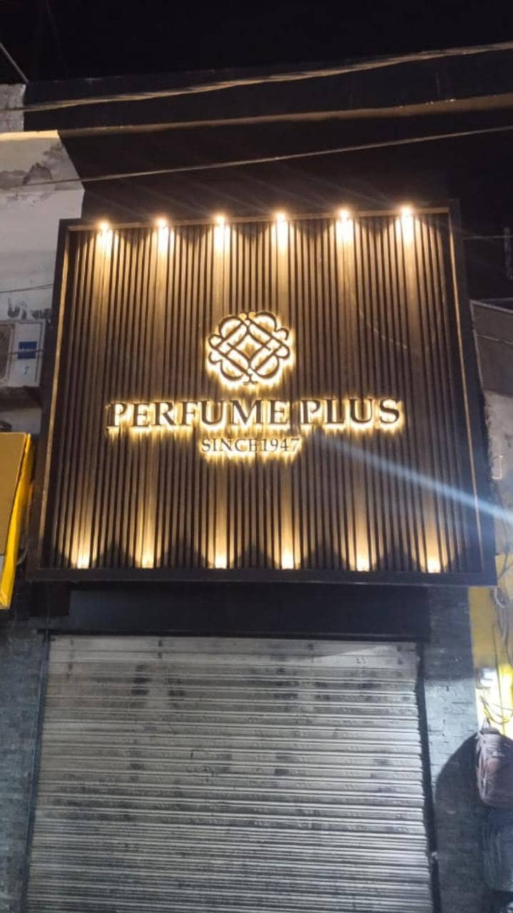 3D sign board/ LED sign board / Acrylic sign board wholesale Rate 8
