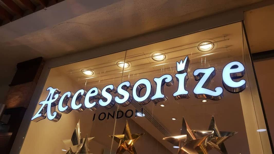 3D sign board/ LED sign board / Acrylic sign board wholesale Rate 9