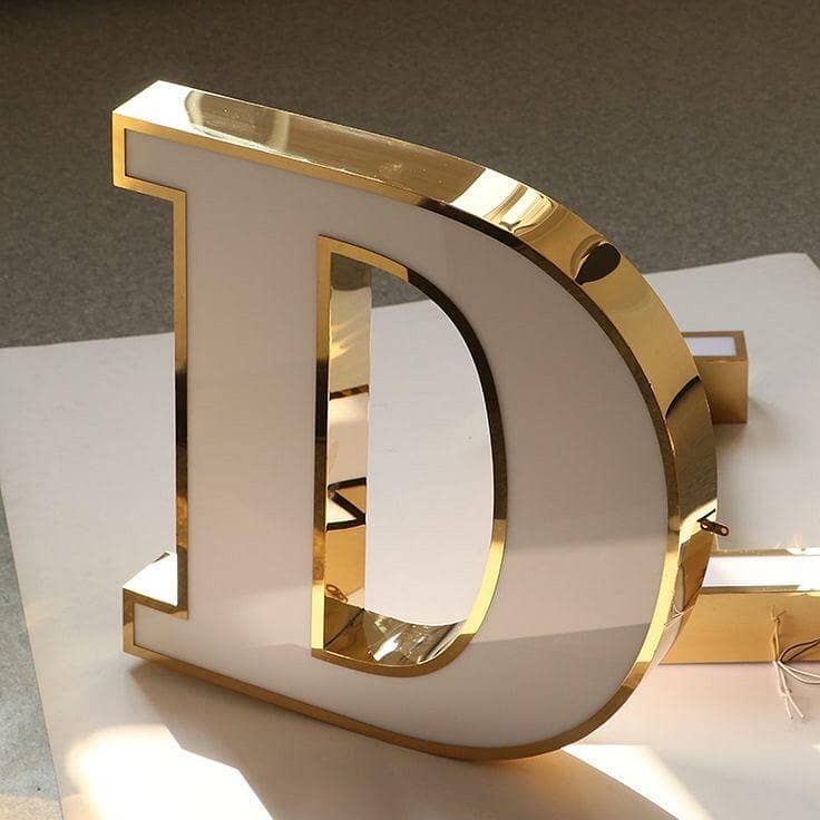 3D sign board/ LED sign board / Acrylic sign board wholesale Rate 10